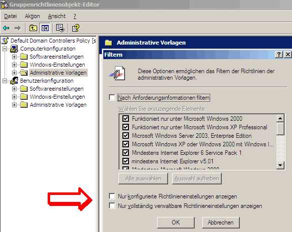 Administartive Vorlage