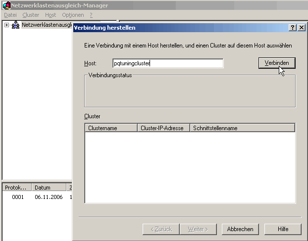 Netzwerklastenausgleich-Manager