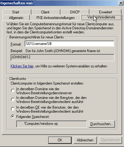Windows Deployment Services (WDS)