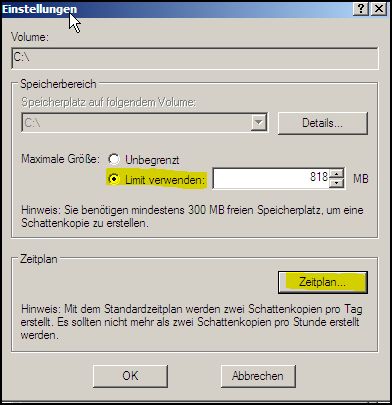 Schattenkopien