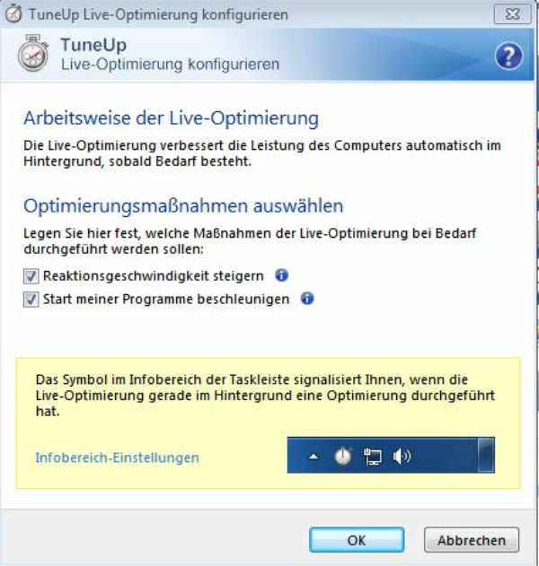 live optimierung