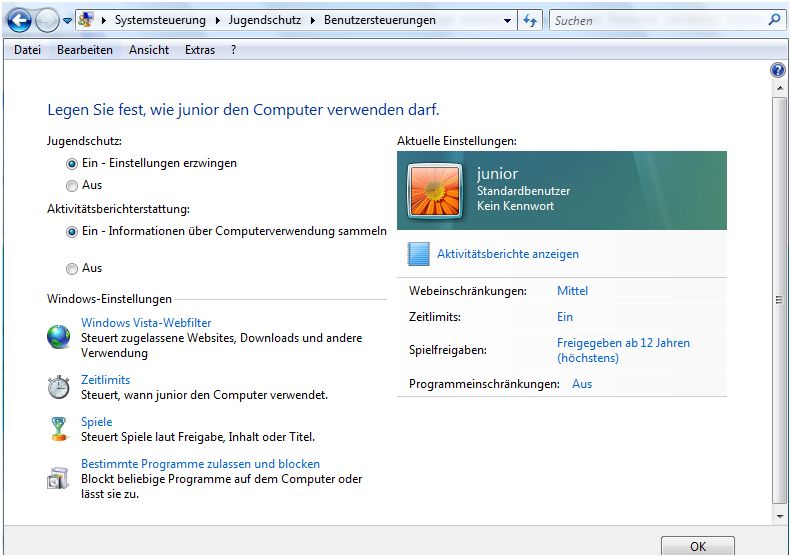 Jugendschutz