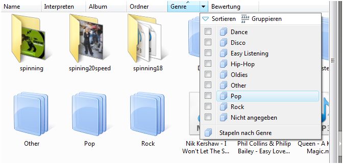 Dateien organisieren