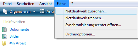 Netzlaufwerk zuordnen