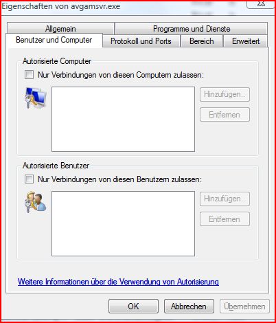 Benutzer und Computer