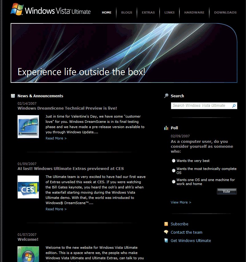 Windows Vista Ultimate