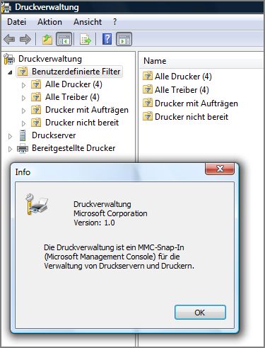 Druckerverwaltung