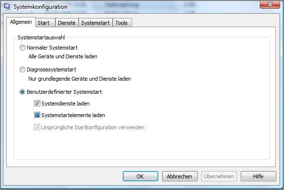 Systemkonfiguration-Allgemein