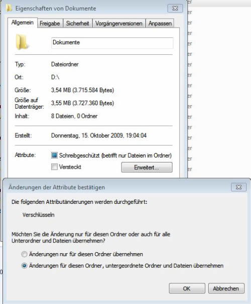 Dateien verschlüsseln