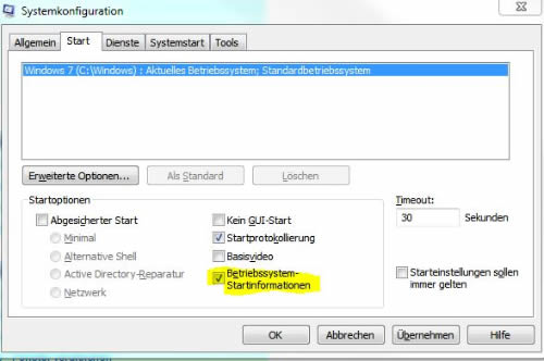 Systemkonfiguration