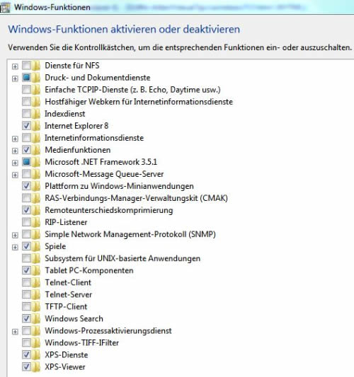 windows funktionen