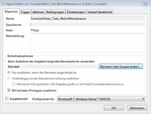 Aufgabenplanung