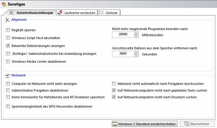 Twin 7 - Sonstiges