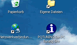 Desktop als Internetportal