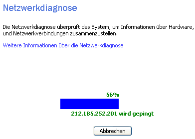 Netzwerkdiagnose
