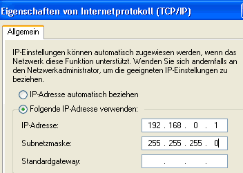 Eigenschaften von Internetprotokoll