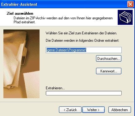 Extrahier Assisten