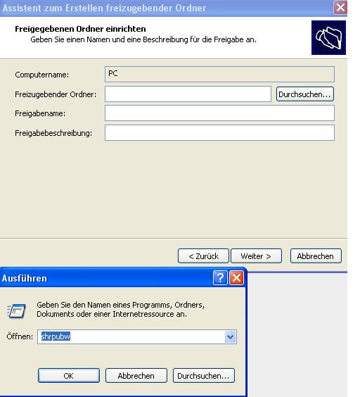 shrpubw Freigaben
